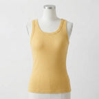 Rosie's Ribbed Cotton Built-in Bra Tank