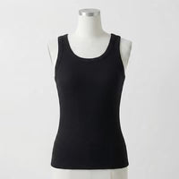 Rosie's Ribbed Cotton Built-in Bra Tank